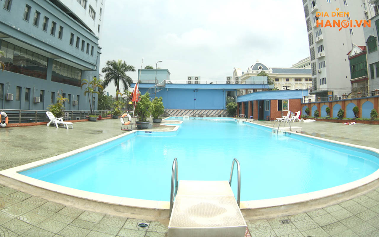 Bể bơi Sao Mai - bể bơi ở Hà Nội chất lượng