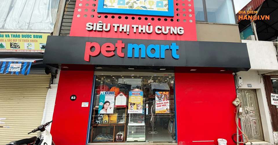 Siêu thị thú cưng Pet Mart Hà Nội