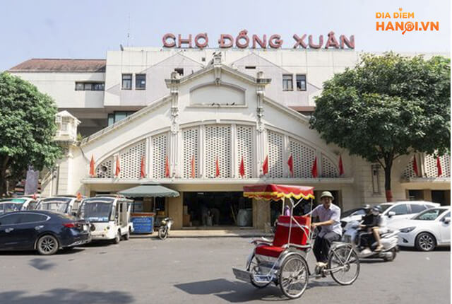 Chợ Đồng Xuân - trung tâm mua sắm hàng đầu Thủ Đô 
