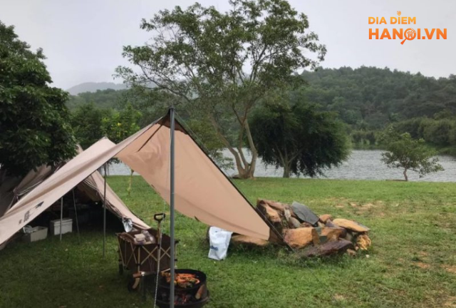 Trải nghiệm cắm trại ngay tại Hồ Kèo Cả